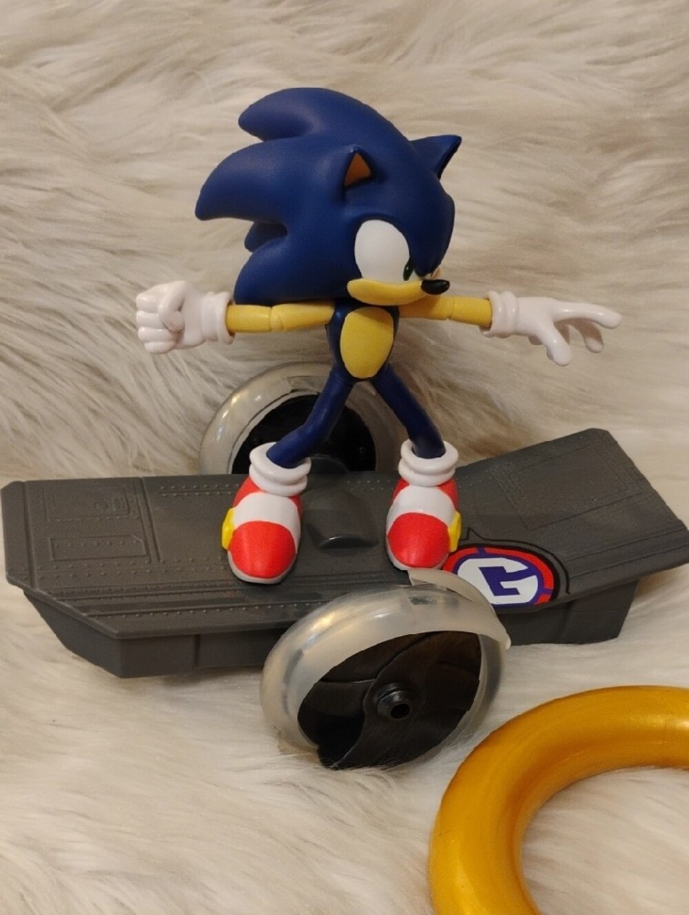 (D-5) Sonic The Hedgehog Discontinued Remote Control Toy Works Perfect - Picture 2 of 6